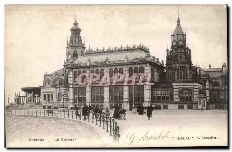 Old Postcard Ostend Kursaal