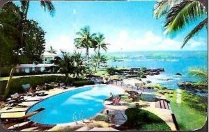 HI Hilo Bay Naniloa Hotel Pool & Terrace & Pool 1959