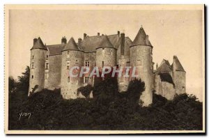 Old Postcard Chateaux De La Loire Chateau De Luynes