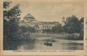 Germany Wiesbaden Kurhaus Gartenseite 02.74