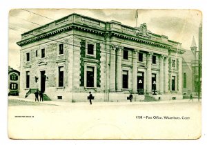 CT - Waterbury. Post Office    (creases)