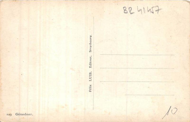 BR41457 Gerardmer   France