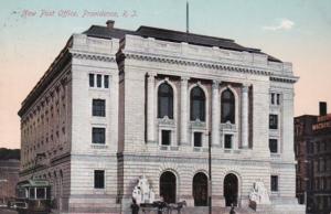 Rhode Island Providence New Post Office 1909