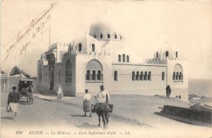 Lot134 africa algeria alger arab medersa high school donkey riding