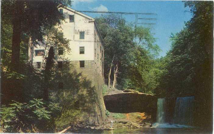 Old Mill Museum Mill Creek Park Youngstown Ohio OH 1965?