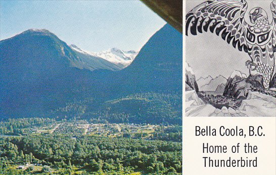 Canada Coastal Valley View Bella Coola British Columbia