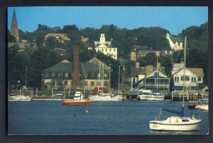 East Greenwich, Rhode Island/RI Postcard, Boats In Greenwich Cove