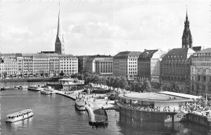 BG31906 hamburg jungfernstieg und binnenalster   germany  CPSM 14x9cm