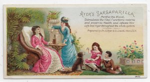 Dr J.C. Ayer & Co, Lowell, Ma Ayer's Sarsaparilla Advertising Card (49402)