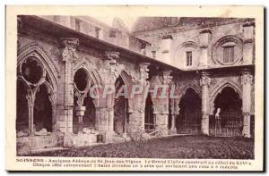 Soissons Old Postcard Old Abbey of St. Jean des Vignes