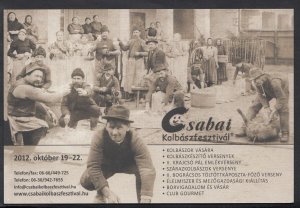 Hungary Postcard - Disnotor Achim Gyorgy Hazanal, Kolbaszfesztival  B2688