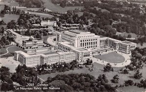 Geneve Le Nouveau Palais des Nations Switzerland 1937 