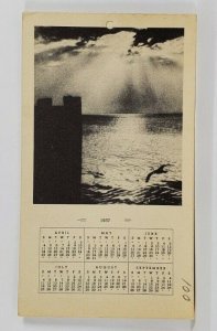 Atlantic City NJ The Seaside Hotel & Dining Menu 1937 Reservation Postcard R12