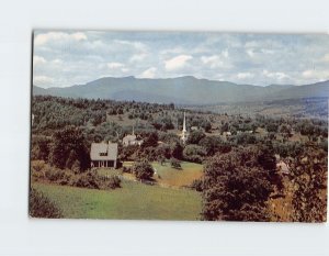 Postcard Mt. Mansfield, With Stowe, North Central Vermont