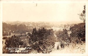 Overlooking Los Gatos from Novitiate Los Gatos CA