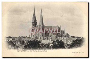 Old Postcard Cathedral of Chartres Cathedral of Approval