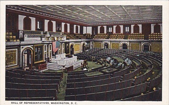 Hall Of Representatives Washington D C