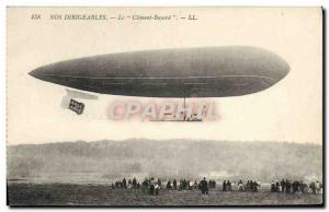 Old Postcard Jet Aviation Airship Zeppelin The Clement Bayard