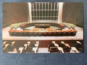 Trusteeship Council Chamber U.N. Hdq NYC NY Chrome Postcard H1178085405