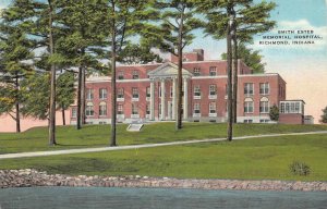 RICHMOND, Indiana IN   SMITH ESTEB MEMORIAL HOSPITAL   1945 Kropp Linen Postcard