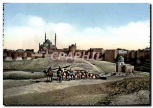 Postcard Modern Cairo The Citadel Egypt Camels