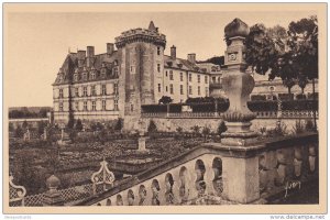 Partial Scene, Garden, Villandry, CHATEAUX DE LA LOIRE, France, 1910-1920s