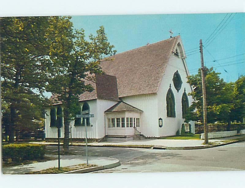 Unused Pre-1980 CHURCH SCENE Cape May New Jersey NJ A5831