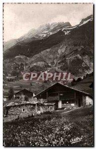 Postcard Ancient Landscapes of the Alpine High Mountain Farms