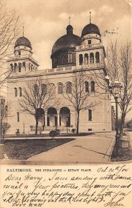 Synagogue, Eutaw Place Baltimore, Maryland MD s 