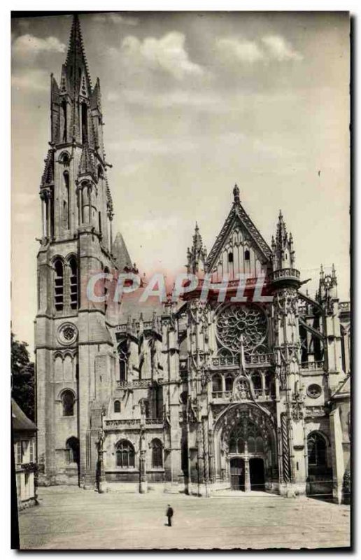 Modern Postcard Senlis La Cathedrale