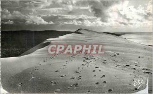 Postcard Modern Basin of Arcachon (Gironde) on the big dune Pyla (the highest...