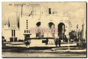 Old Postcard Antwerp 1930 Centennial Square