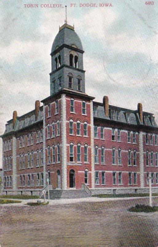 Iowa Fort Dodge Tobin College 1919