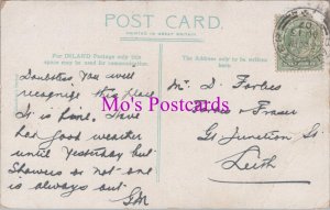 Genealogy Postcards - 3 x Forbes, Leith, Glasgow, Woodhall Spa, Lincs