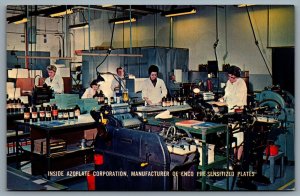 Postcard Murray Hill NJ 1960s AZOPLATE Corporation Pre-Sensitized Plates View 2