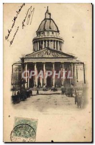 Postcard Old Paris Pantheon