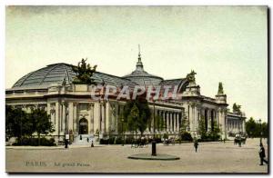 The Paris Grand Palais -Carte Old Post