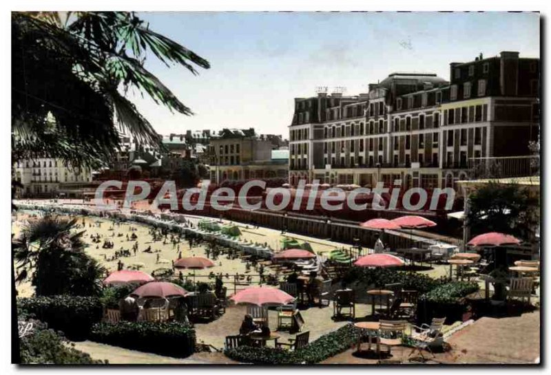 Postcard From Old Dinard Terrace Crystal Hotel And Beach