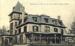 Residence of Mrs. AC Ames - North Easton, Massachusetts MA