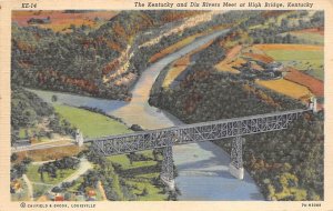 High Bridge Kentucky Postcard