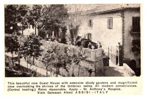 Assisi , St. Anthony's Hospice , Franciscan  Sisters of Atonement