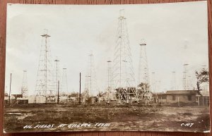 RPPC Oil Fields Kilgore Texas circa 1940s PM 1/17/1949 LB