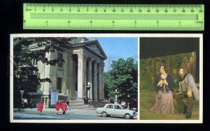 230057 Moldova Kishinev Pushkin Drama theatre old big postcard