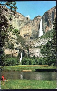 California YOSEMITE FALLS Yosemite National Park ~ Chrome