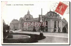 Old Postcard Paris the small Palace Champs Elysees