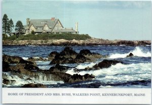 M-104913 Home of President & Mrs Bush Walkers Point Kennebunkport Maine