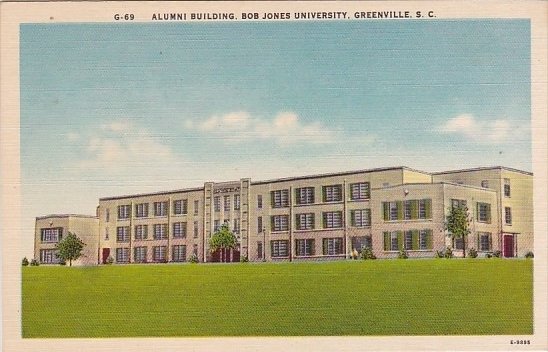South Carolina Greenville Alumni Building Bob Jones University