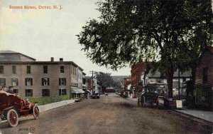 Sussex Street Dover New Jersey 1910c postcard