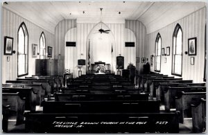 Nashua IA-Iowa, Little Brown Church in the Vale Religious RPPC Vintage Postcard