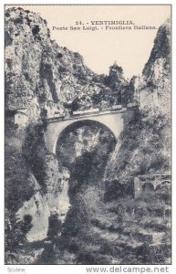 Ponte San Luigi, Frontiera Italiana, Ventimiglia (Liguria), Italy, 1900-1910s